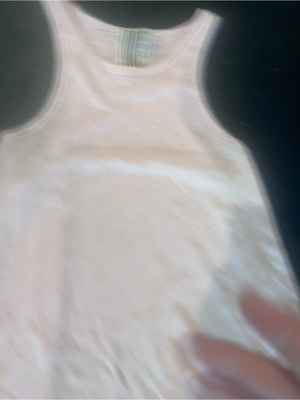 Free people Sleeveless Tank Top in Light Pink six xs we the free